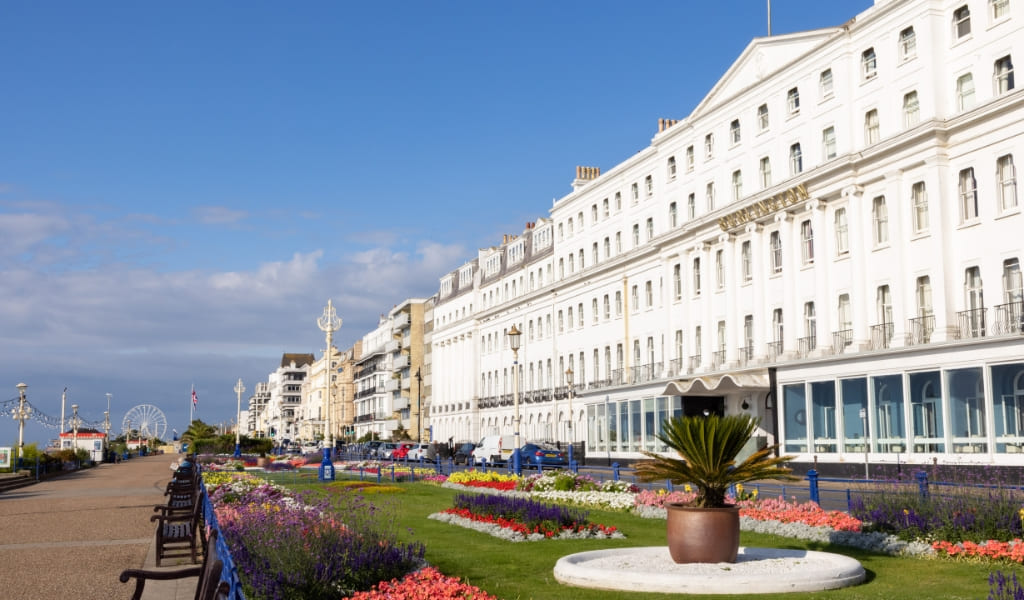 Burlington hotel Eastbourne